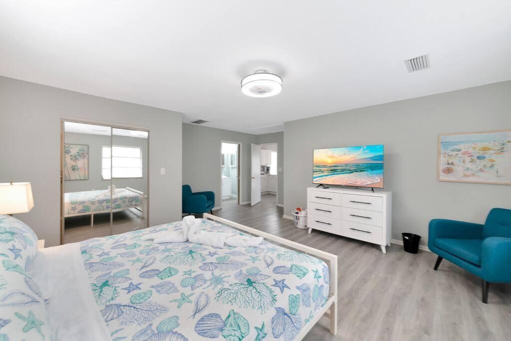Walk To The Beach - Island Villa Siesta Key Extérieur photo